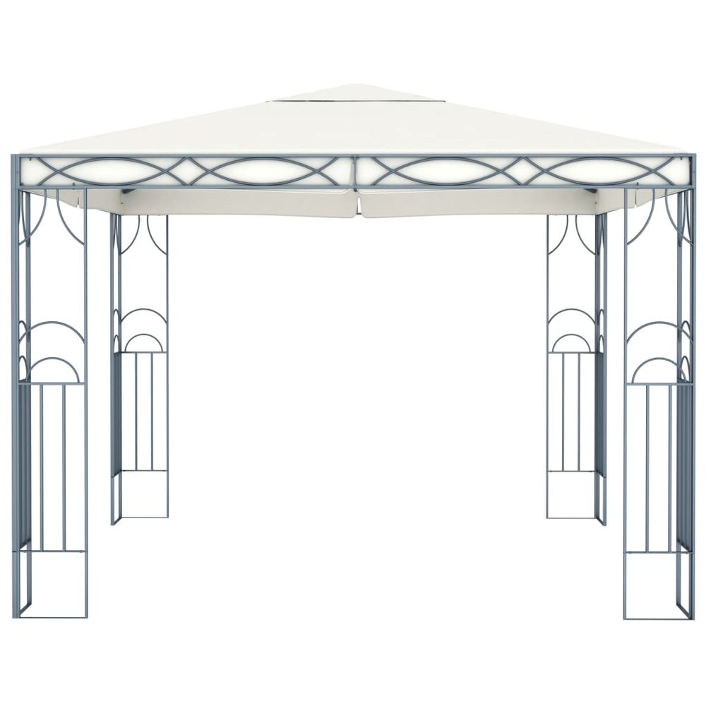 Gazebo 300x300 cm Cream - anydaydirect