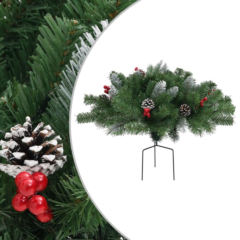 Artificial Pathway Christmas Tree with Green 40 cm PVC - anydaydirect