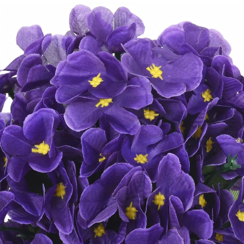 vidaXL Artificial Flower Garlands 3 pcs Dark Purple 85 cm - anydaydirect