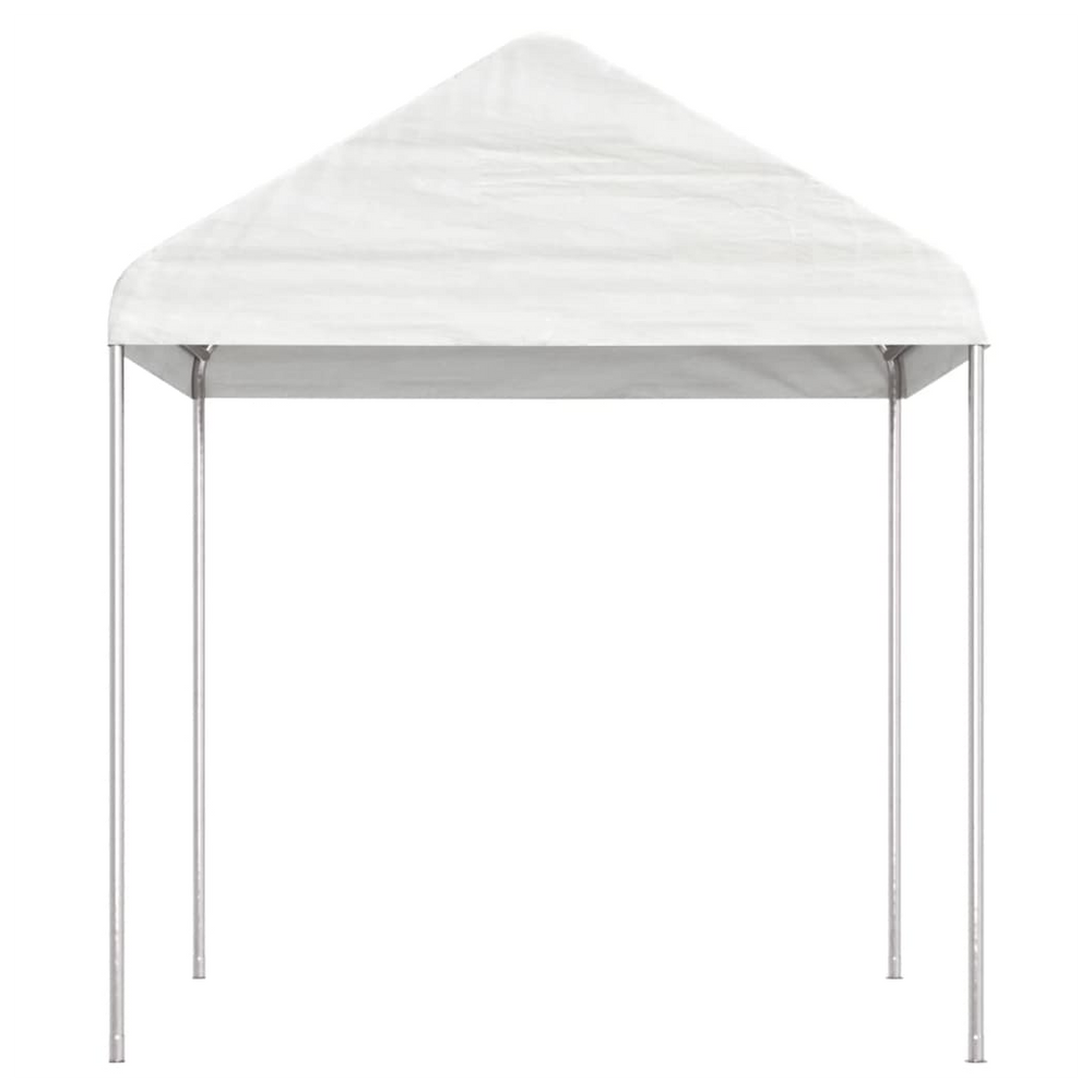 vidaXL Gazebo with Roof White 6.69x2.28x2.69 m Polyethylene - anydaydirect