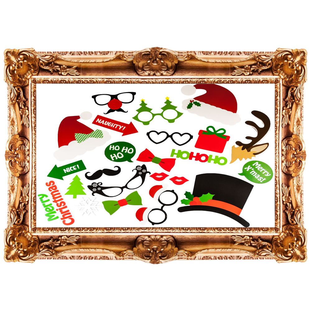 Christmas Photobooth Props - anydaydirect