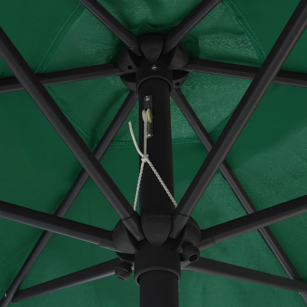 Parasol with LED Lights and Aluminium Pole 270 cm - anydaydirect