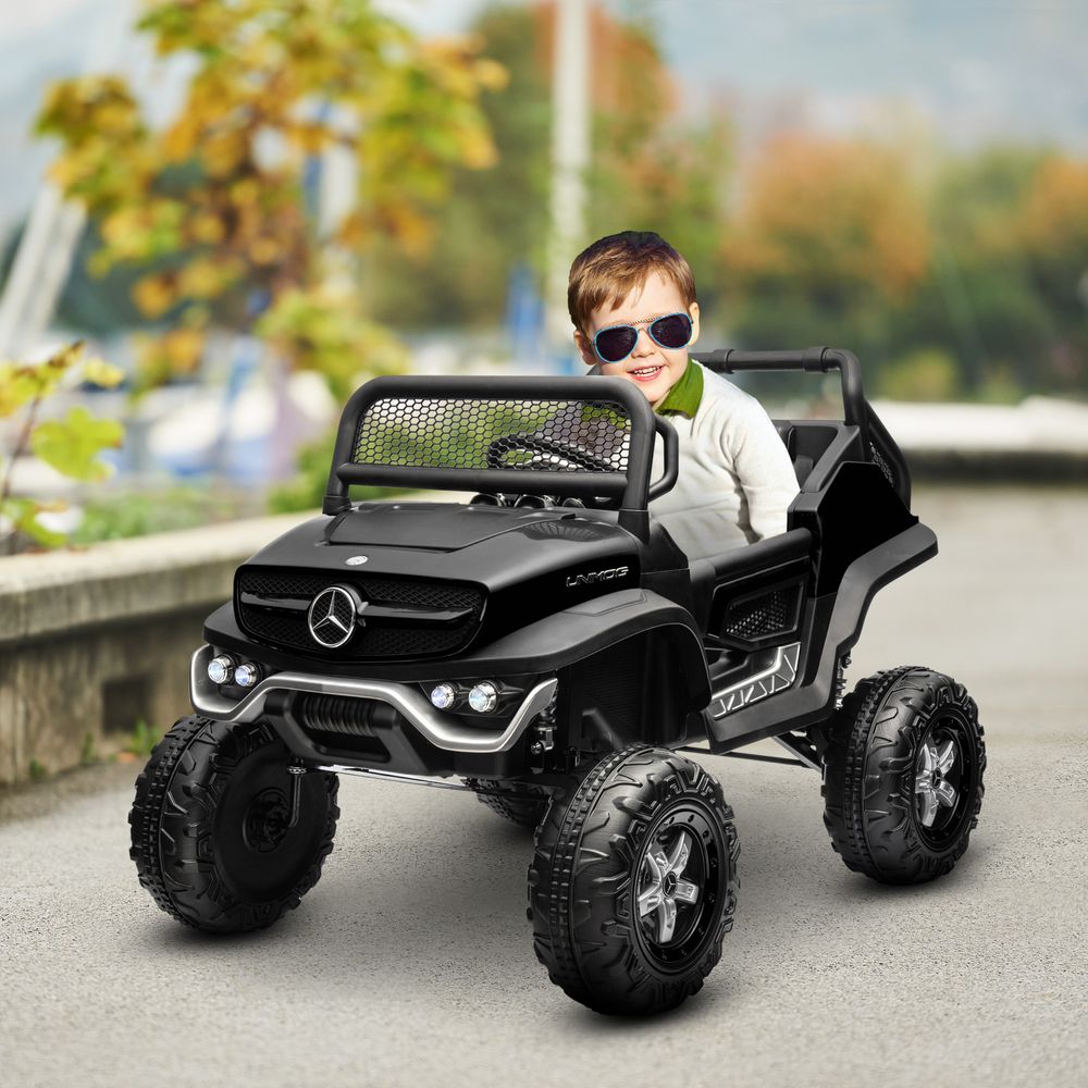 Kids Electric Ride on Car with Remote Control - Black - anydaydirect