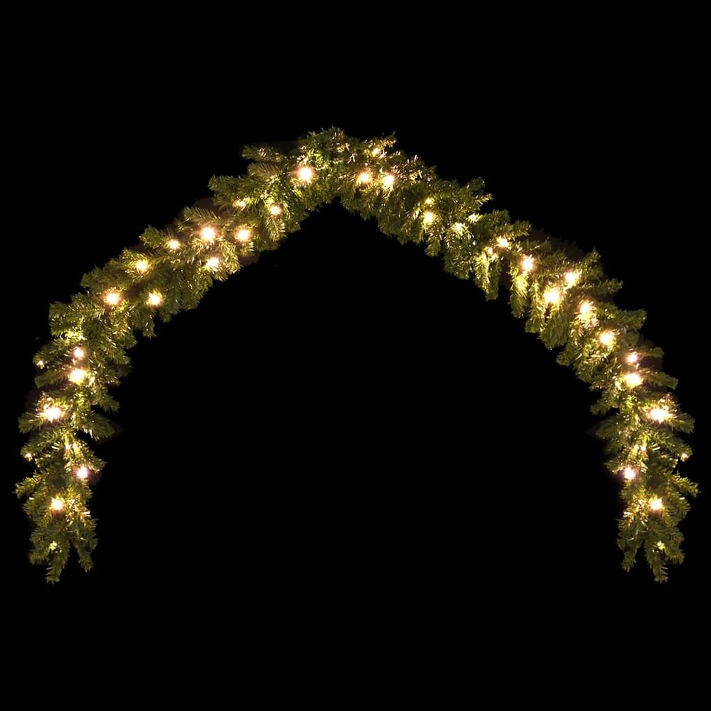 Christmas Garland with LED Lights 5m - 10m - anydaydirect