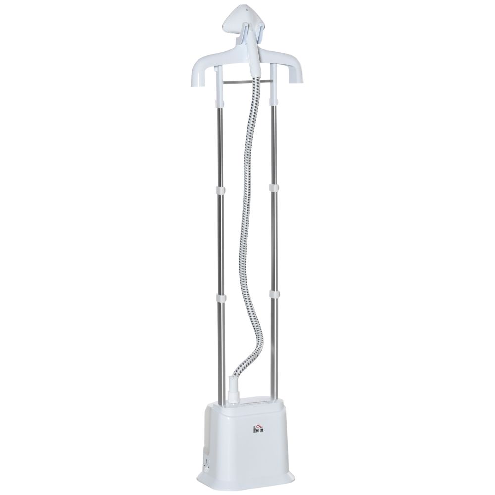 Upright Garment Clothes Steamer, 45s Fast Heat-up, 1.7L Tank White w/ - anydaydirect