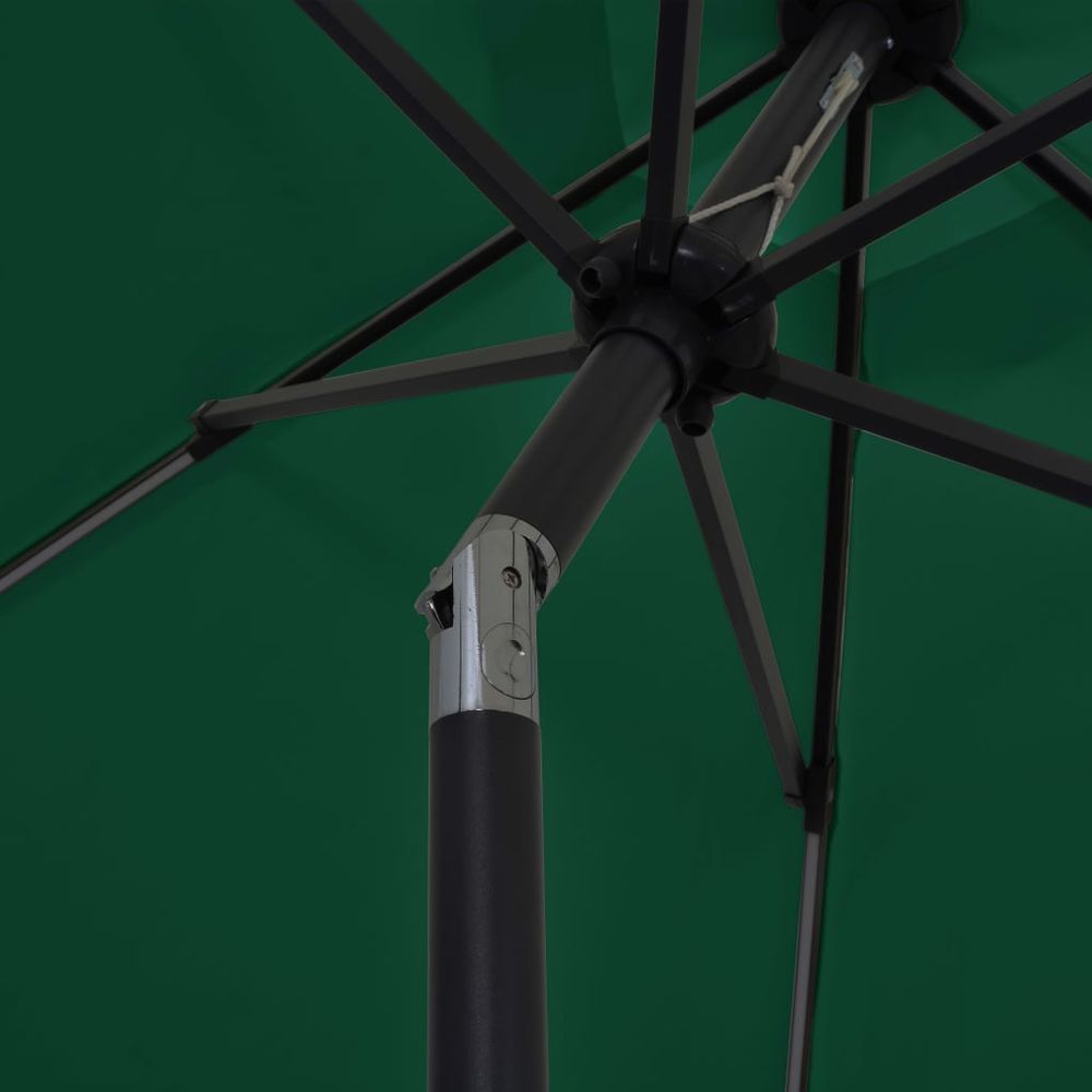 Parasol with LED Lights and Aluminium Pole 300 cm - anydaydirect