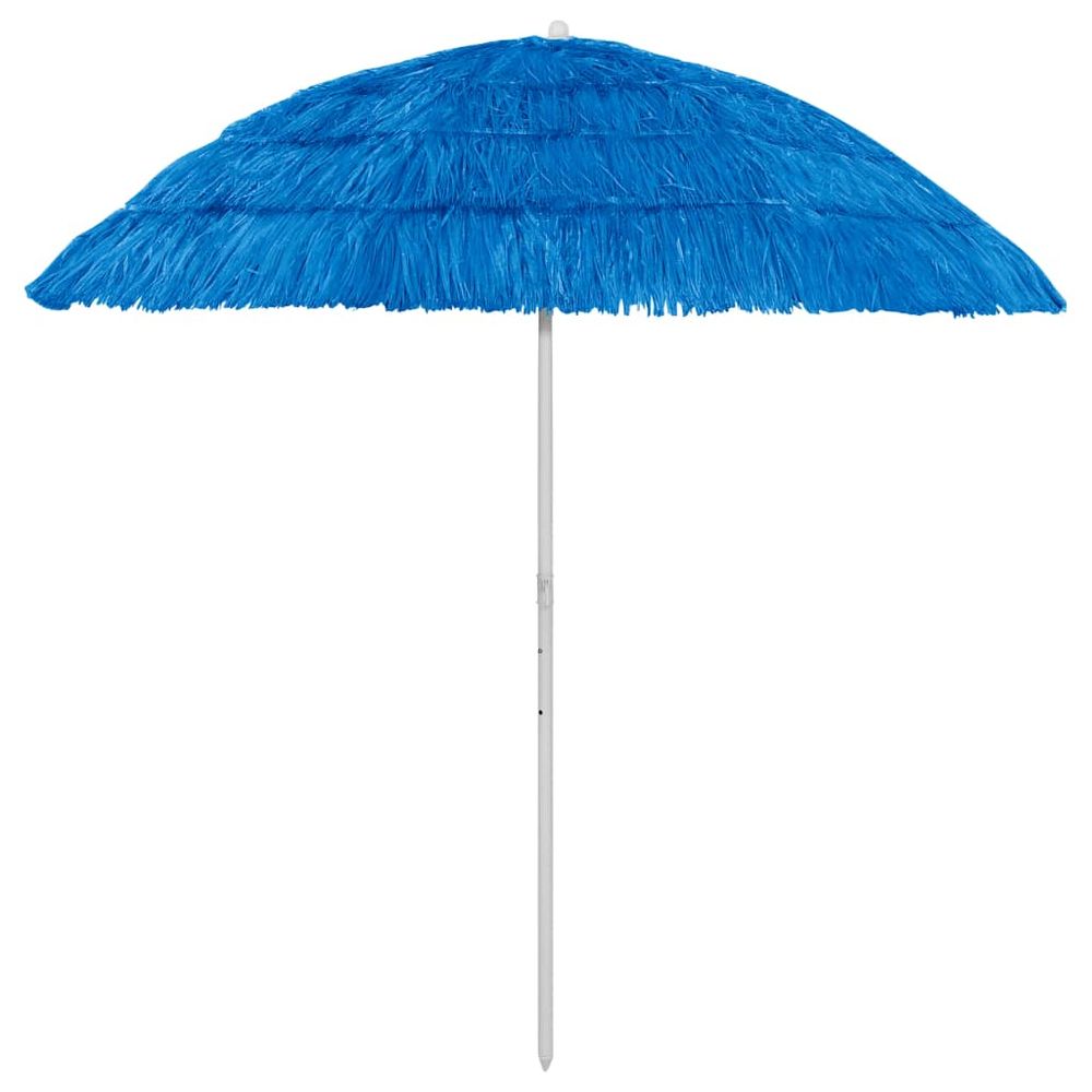 Hawaii Beach Umbrella Blue 180 cm - anydaydirect