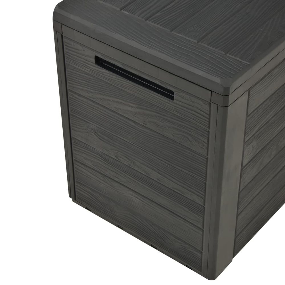 Garden Storage Box Anthracite 78x44x55 cm - anydaydirect