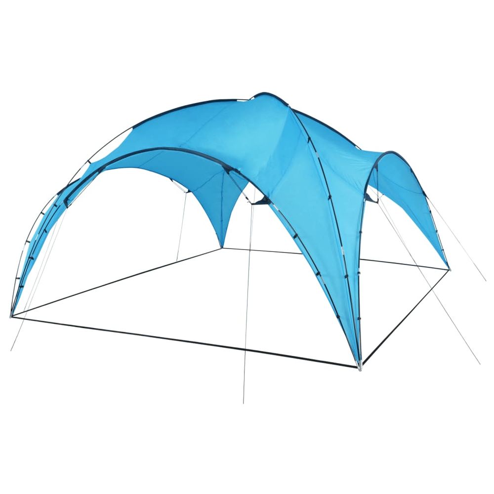 Party Tent Arch 450x450x265 cm Light & Dark Blue - anydaydirect