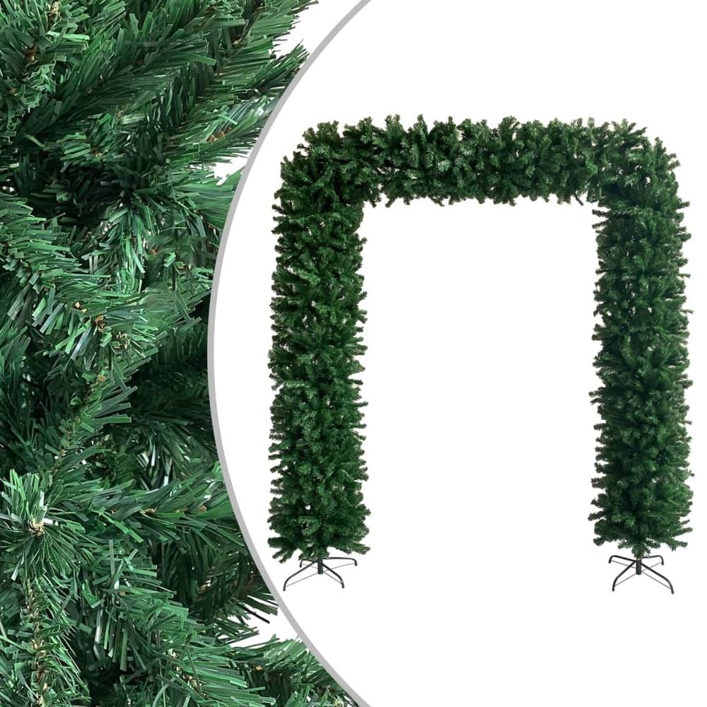 Christmas Tree Arch Green or White 240 cm - 270 cm - anydaydirect