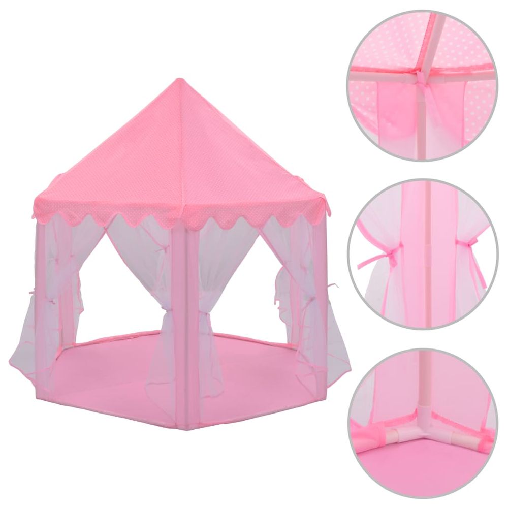 Princess Play Tent Pink - anydaydirect