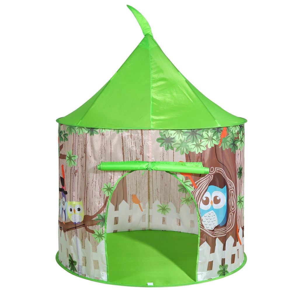 SOKA Play Tent Pop Up Indoor or Outdoor Garden Owl Playhouse Tent for Kids Childrens - anydaydirect