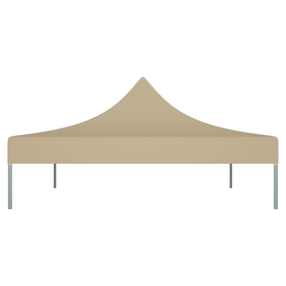 vidaXL Party Tent Roof 4.5x3 m Beige 270 g/m² - anydaydirect