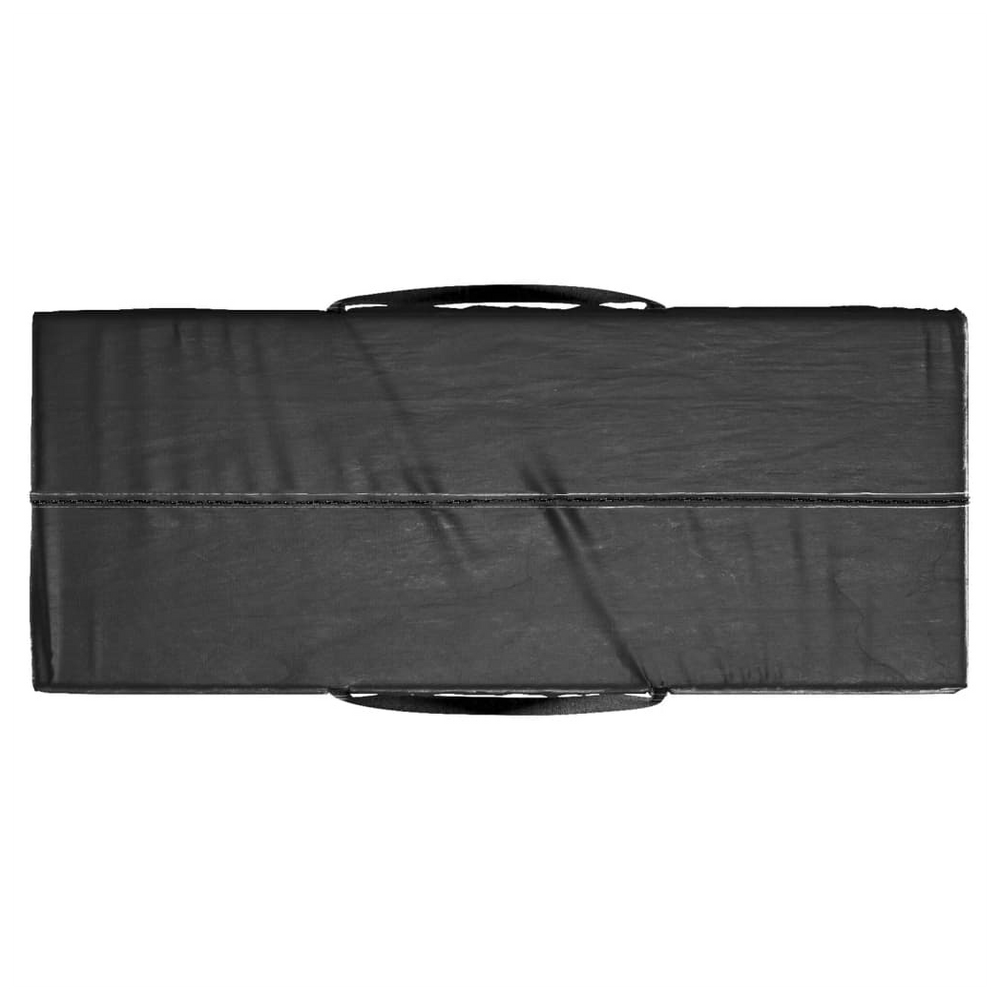 Garden Cushion Storage Bag Black 135x40x55 cm Polyethylene - anydaydirect