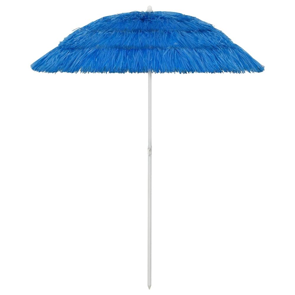 Hawaii Beach Umbrella Blue 180 cm - anydaydirect