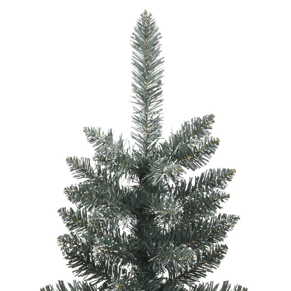 Artificial Slim Christmas Tree with Stand Green 120 cm PVC - anydaydirect