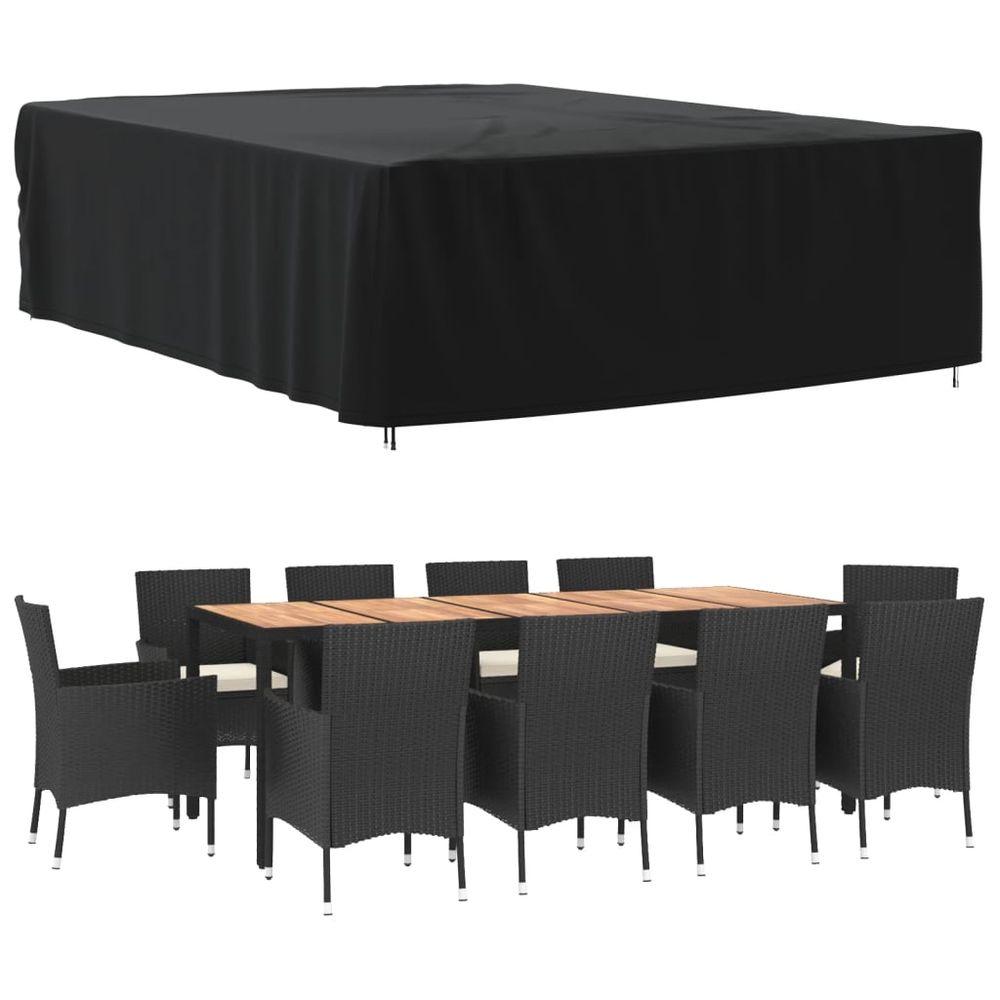 vidaXL Garden Furniture Covers 2 pcs 350x260x90 cm 420D Oxford Fabric - anydaydirect