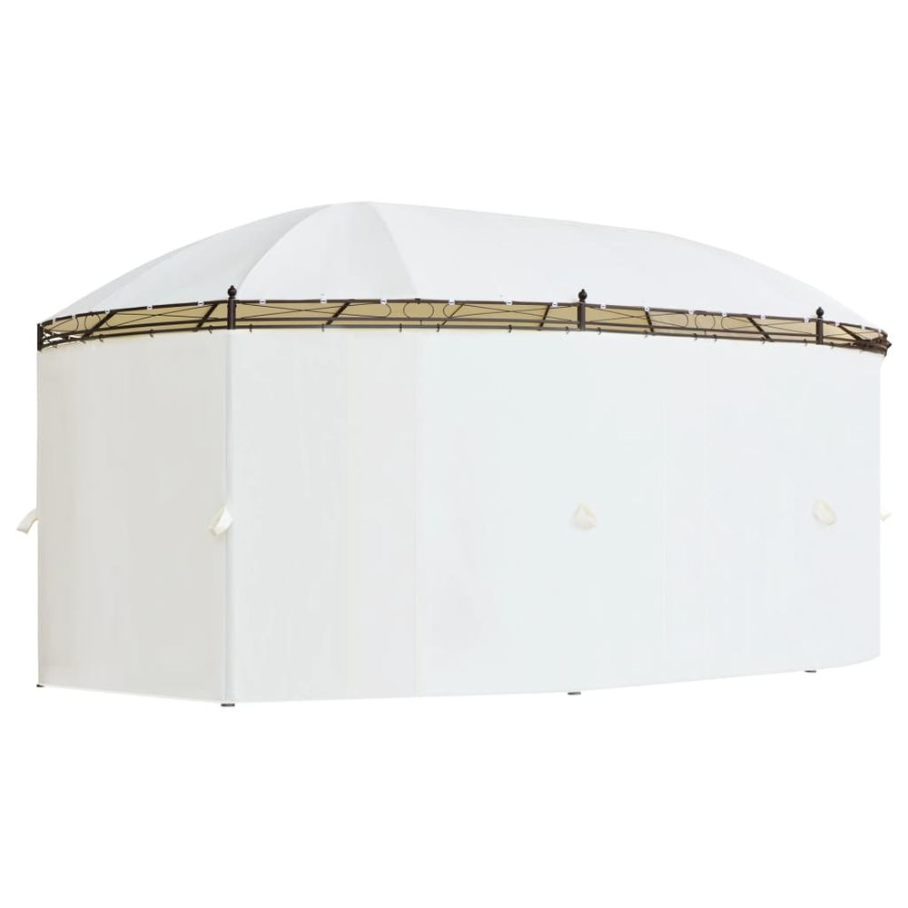 Gazebo Cream White 530x350x265 cm - anydaydirect