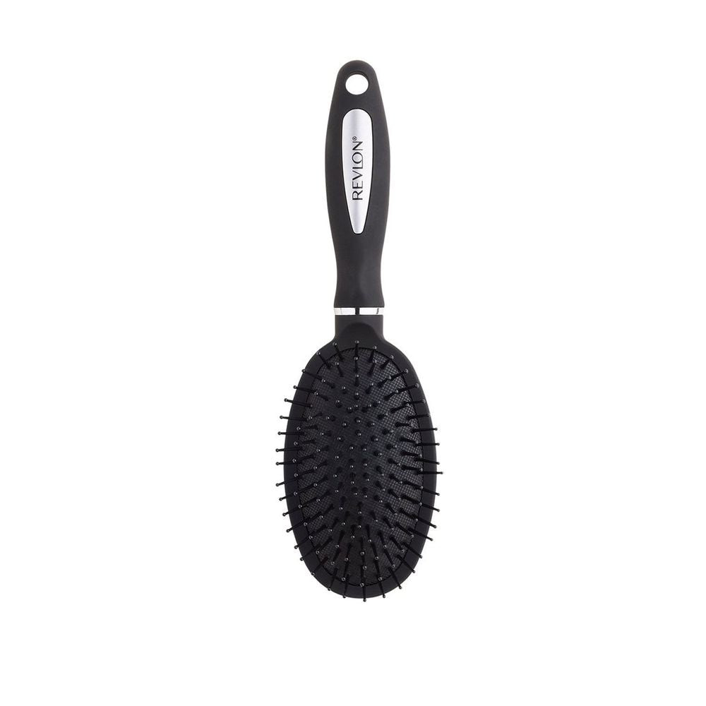 Revlon Essentials Detangle & Smooth Hair Brush - BLACK - anydaydirect