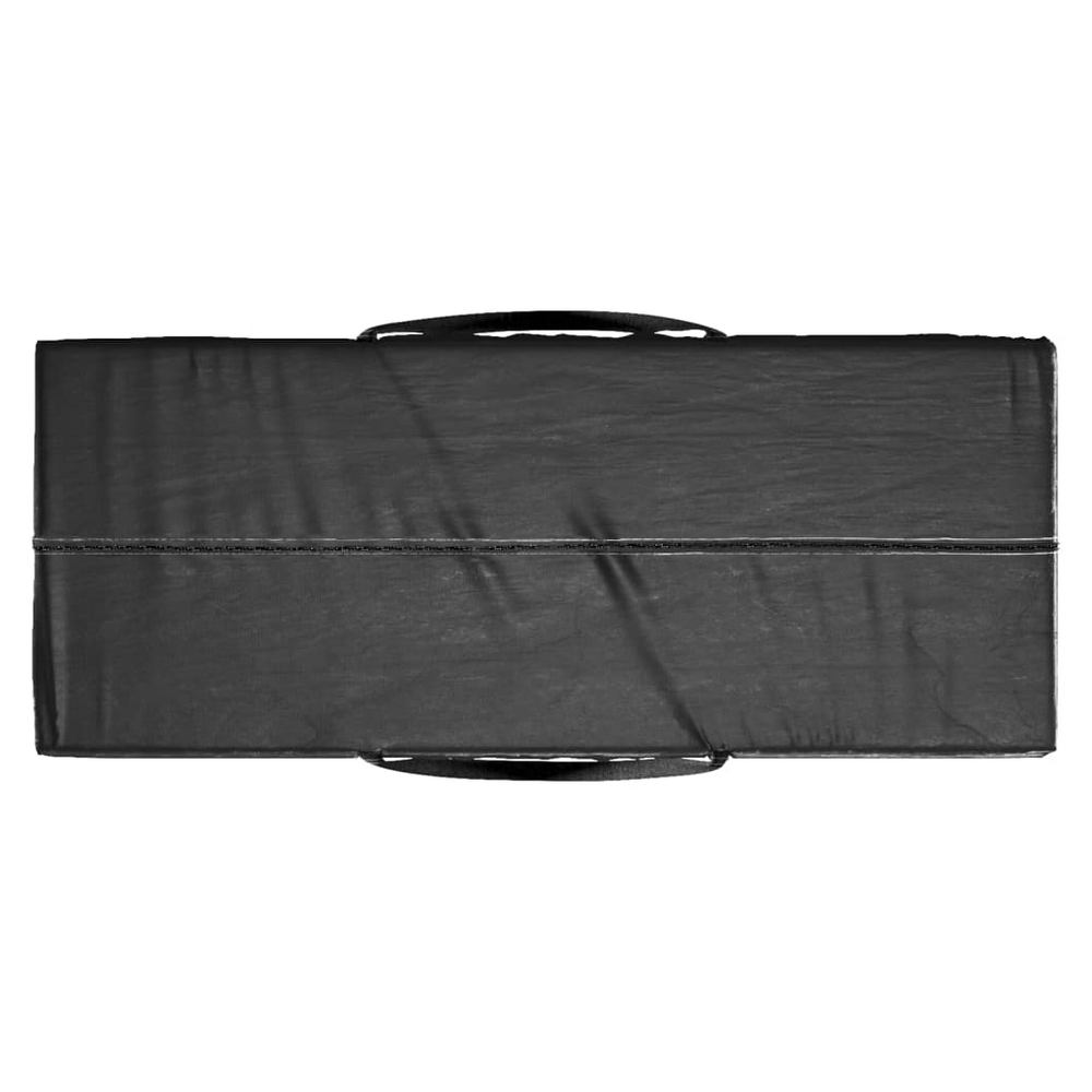 Garden Cushion Storage Bags 2 pcs Black 135x40x55 cm Polyethylene - anydaydirect