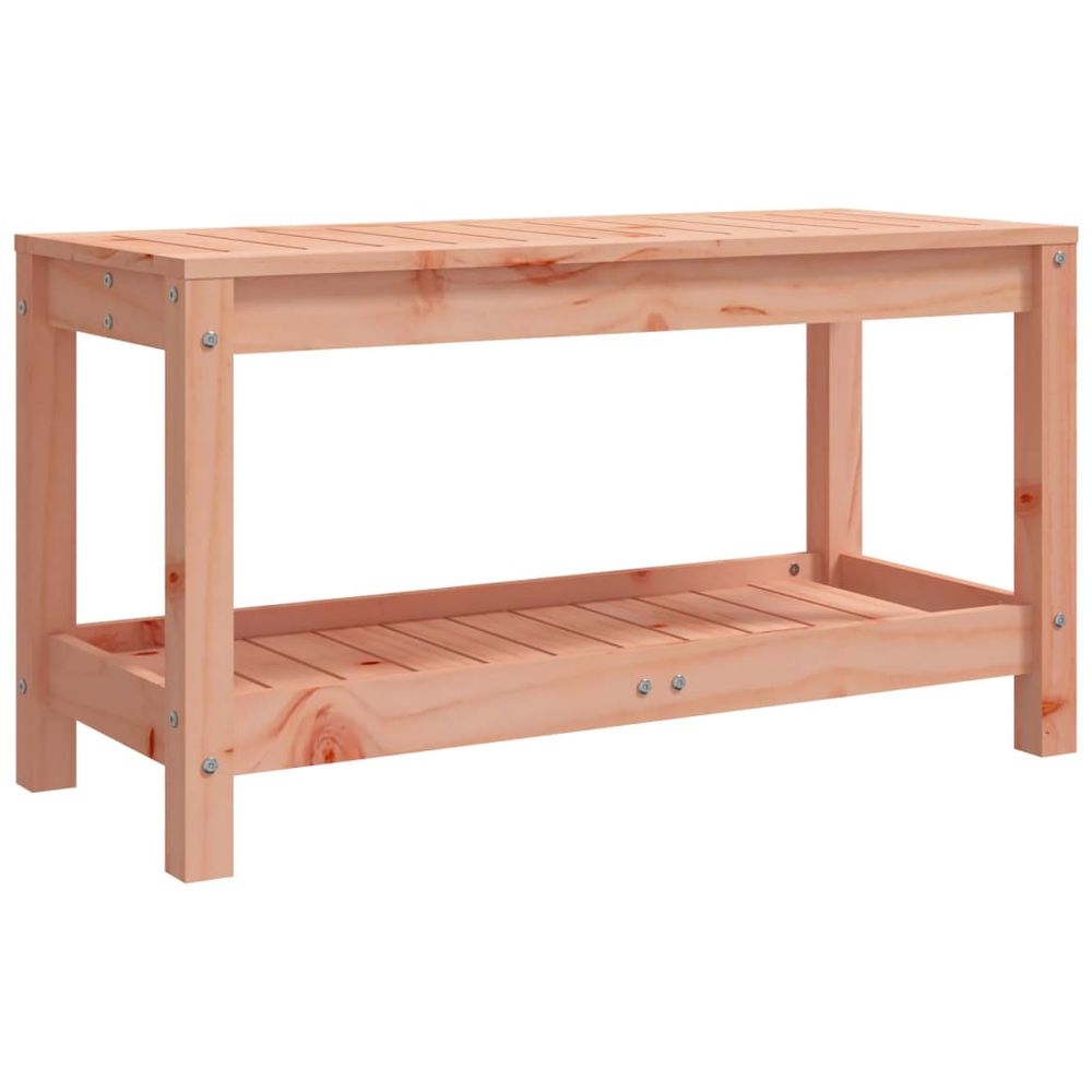 vidaXL Garden Table 82.5x35x45 cm Solid Wood Douglas - anydaydirect
