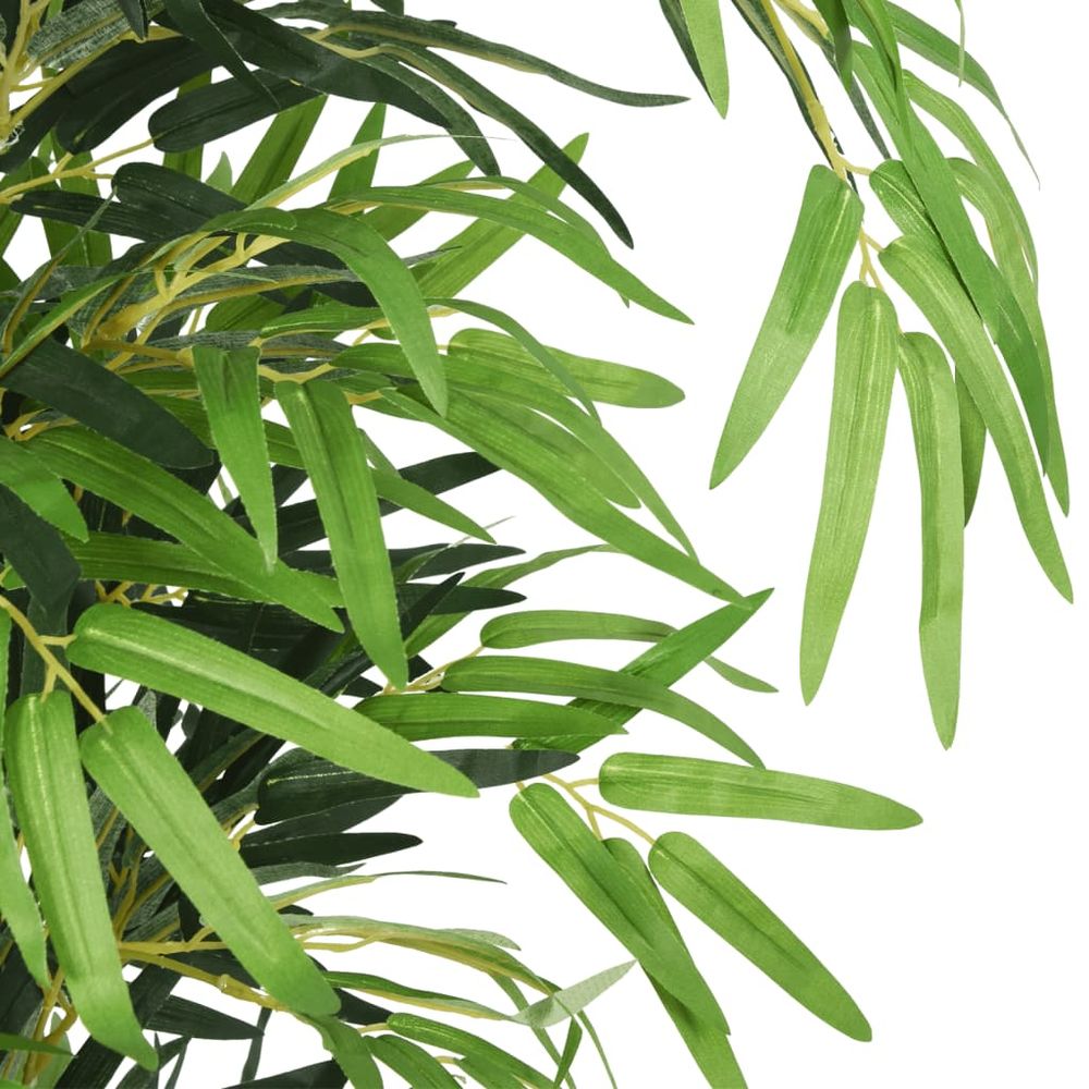 vidaXL Artificial Bamboo Tree 500 Leaves 80 cm Green - anydaydirect