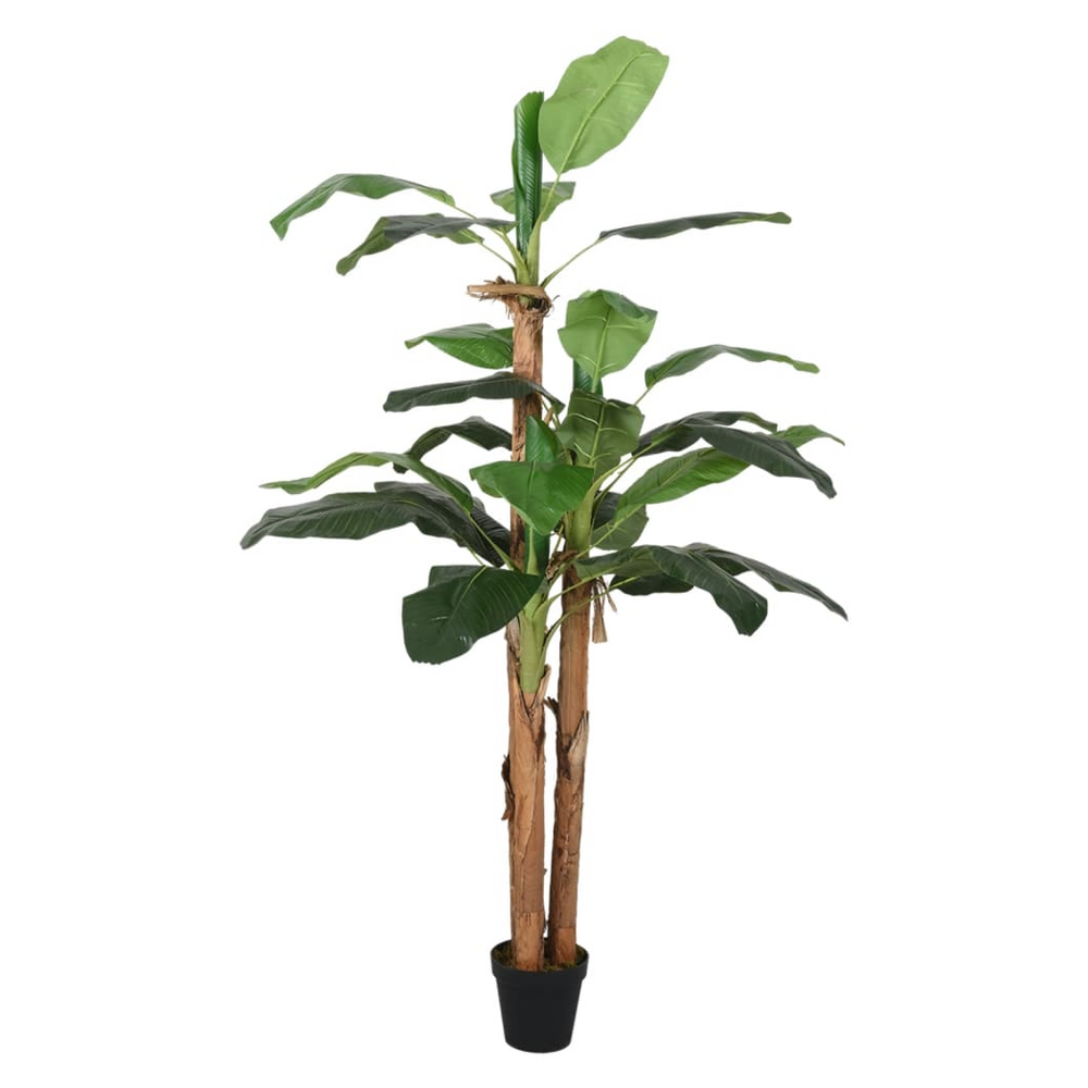 vidaXL Artificial Banana Tree 22 Leaves 200 cm Green - anydaydirect