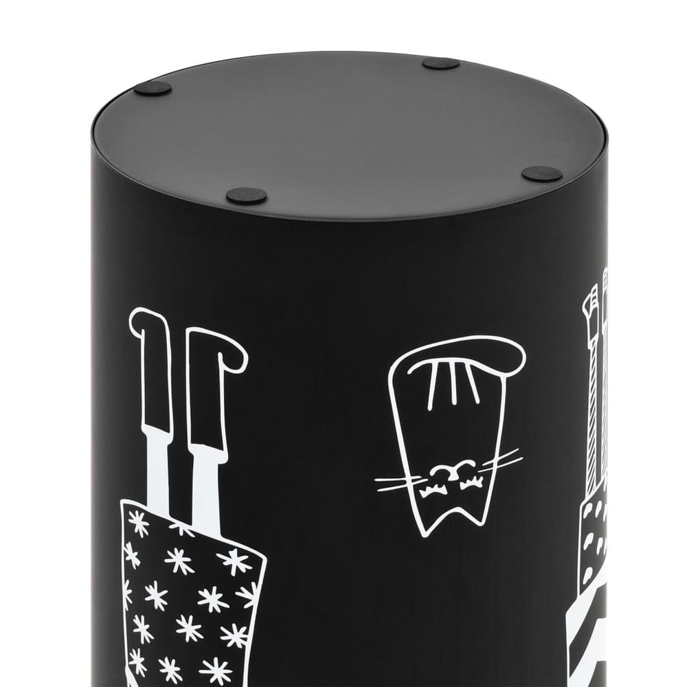 Umbrella Stand Women Steel Black - anydaydirect