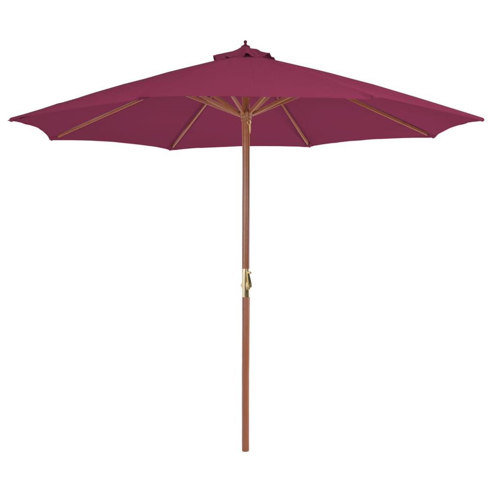 Patio Terrace Garden Parasol  258 cm - anydaydirect