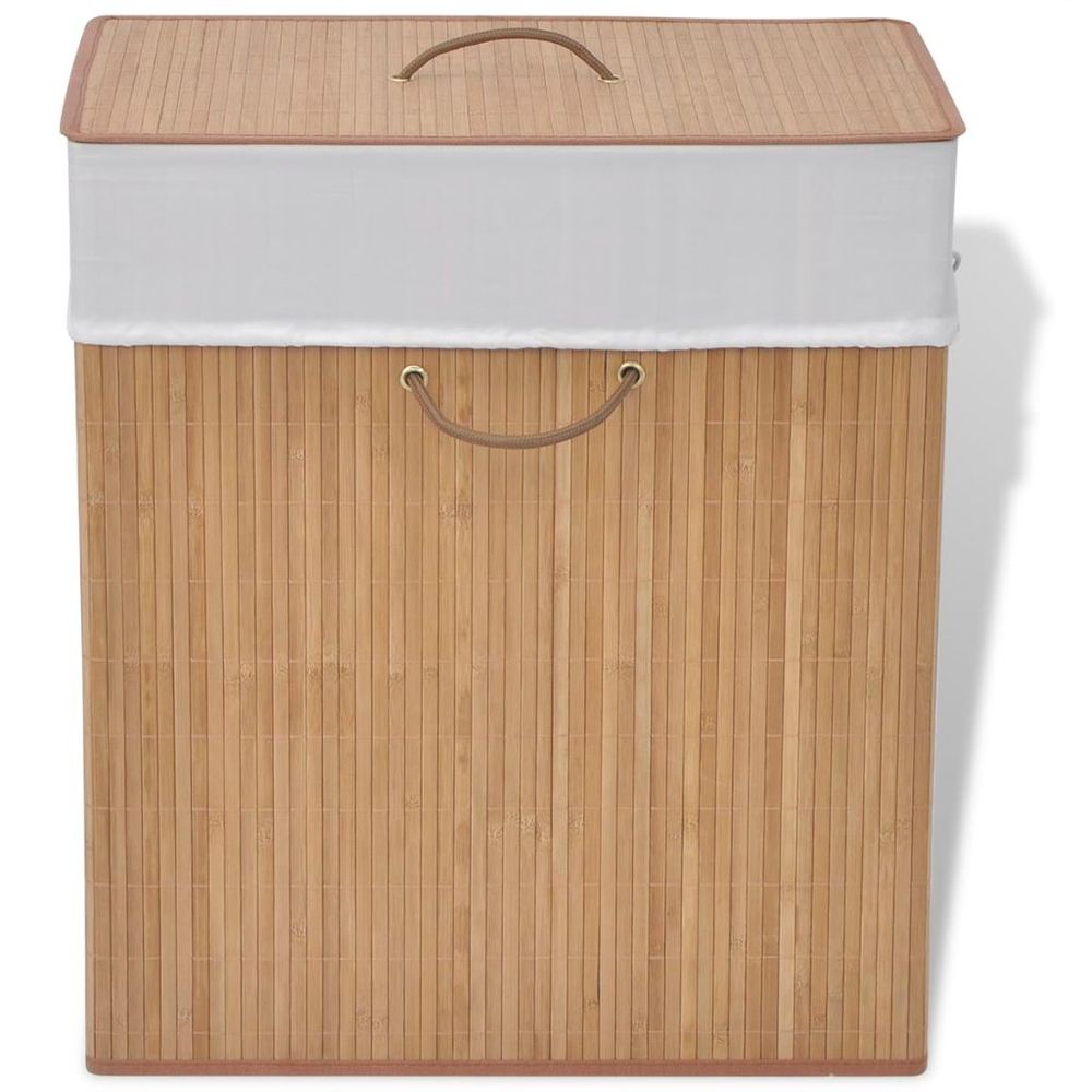 Bamboo Laundry Bin - anydaydirect