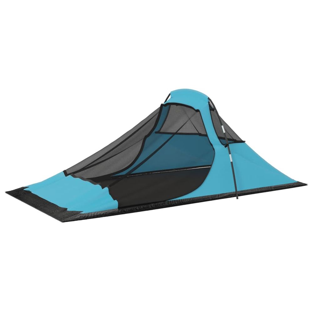 1-2 Man Camping Tent 317x240x100 cm Blue - anydaydirect