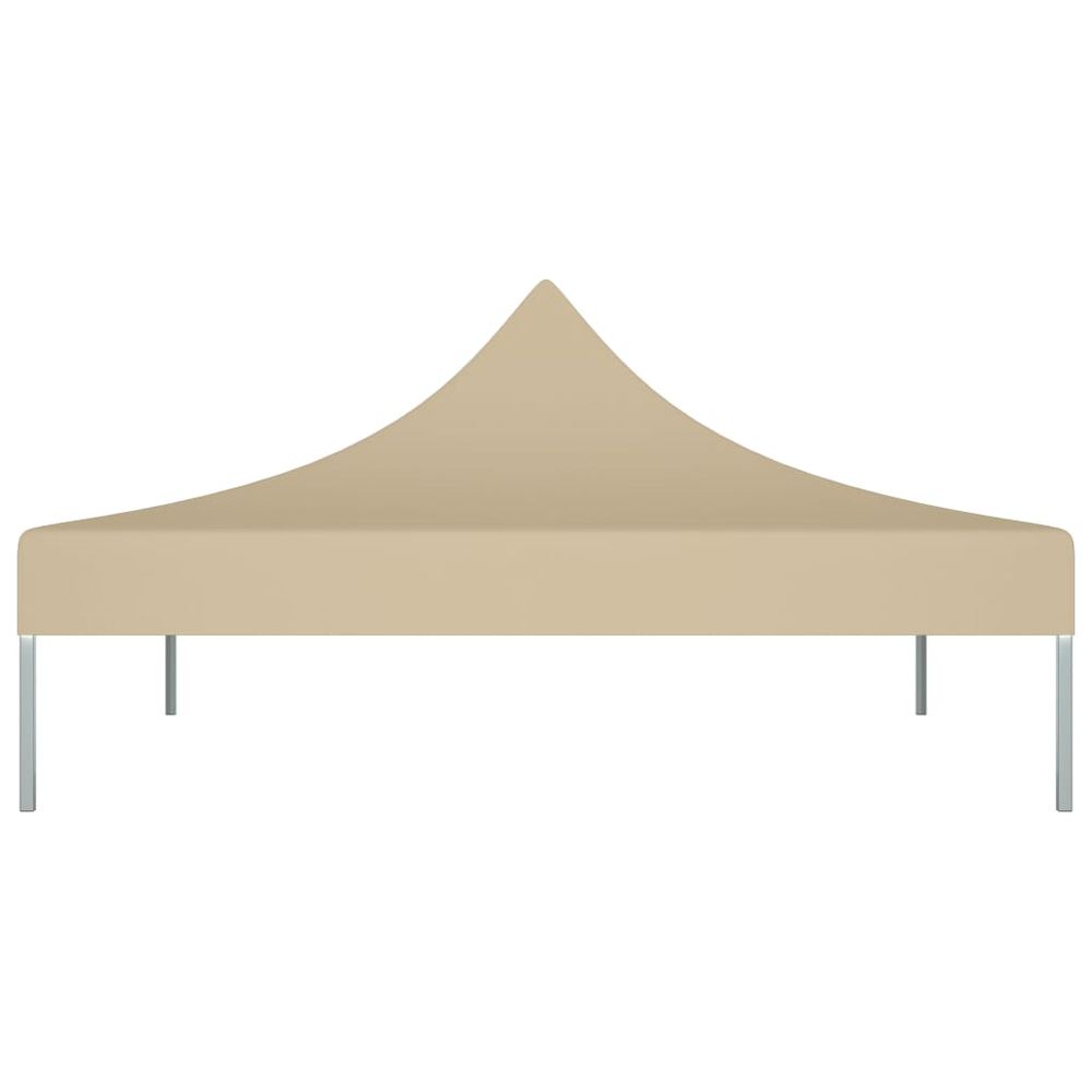 Party Tent Roof 3x3 m Beige 270 g/m² - anydaydirect