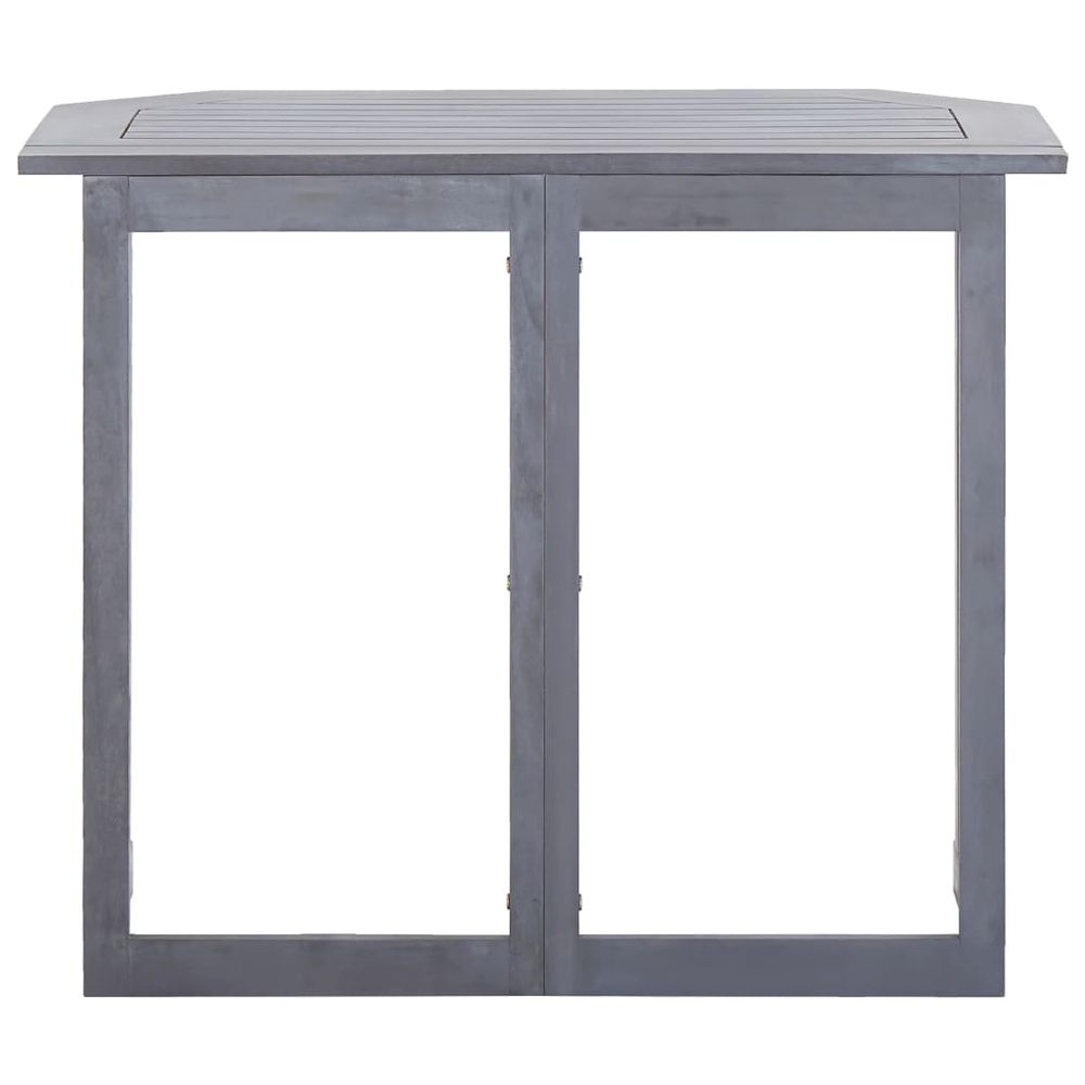 Folding Balcony Table 90x50x74 cm Solid Acacia Wood - anydaydirect