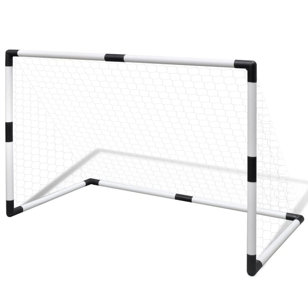 Mini Soccer Goals Post Net 2 pcs for Kids 91.5 x 48 x 61 cm - anydaydirect