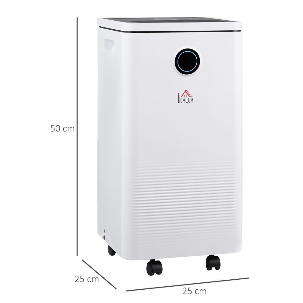 10L/Day 2500ML Portable Quiet Dehumidifier Home Laundry Room Electric Moisture - anydaydirect