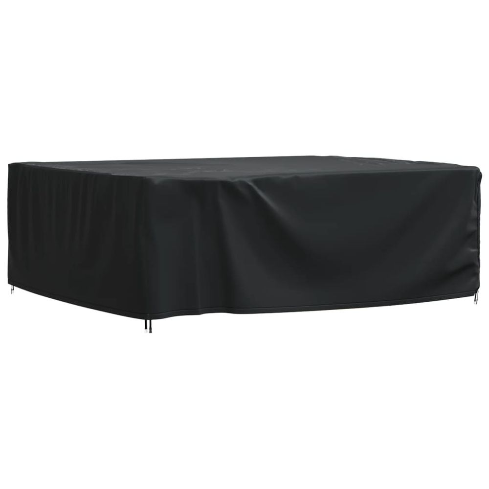 vidaXL Garden Furniture Cover Black 250x210x90 cm Waterproof 420D - anydaydirect