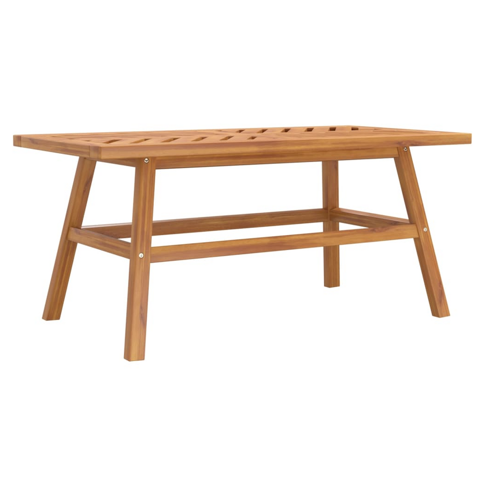 Coffee Table 100x50x45 cm Solid Wood Acacia - anydaydirect