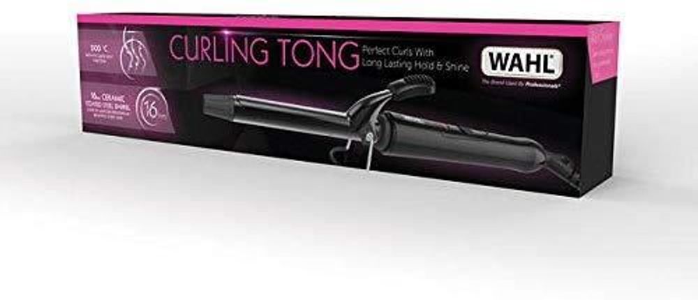 Wahl Ceramic Curling Tong Quick Heat, 16 mm - anydaydirect