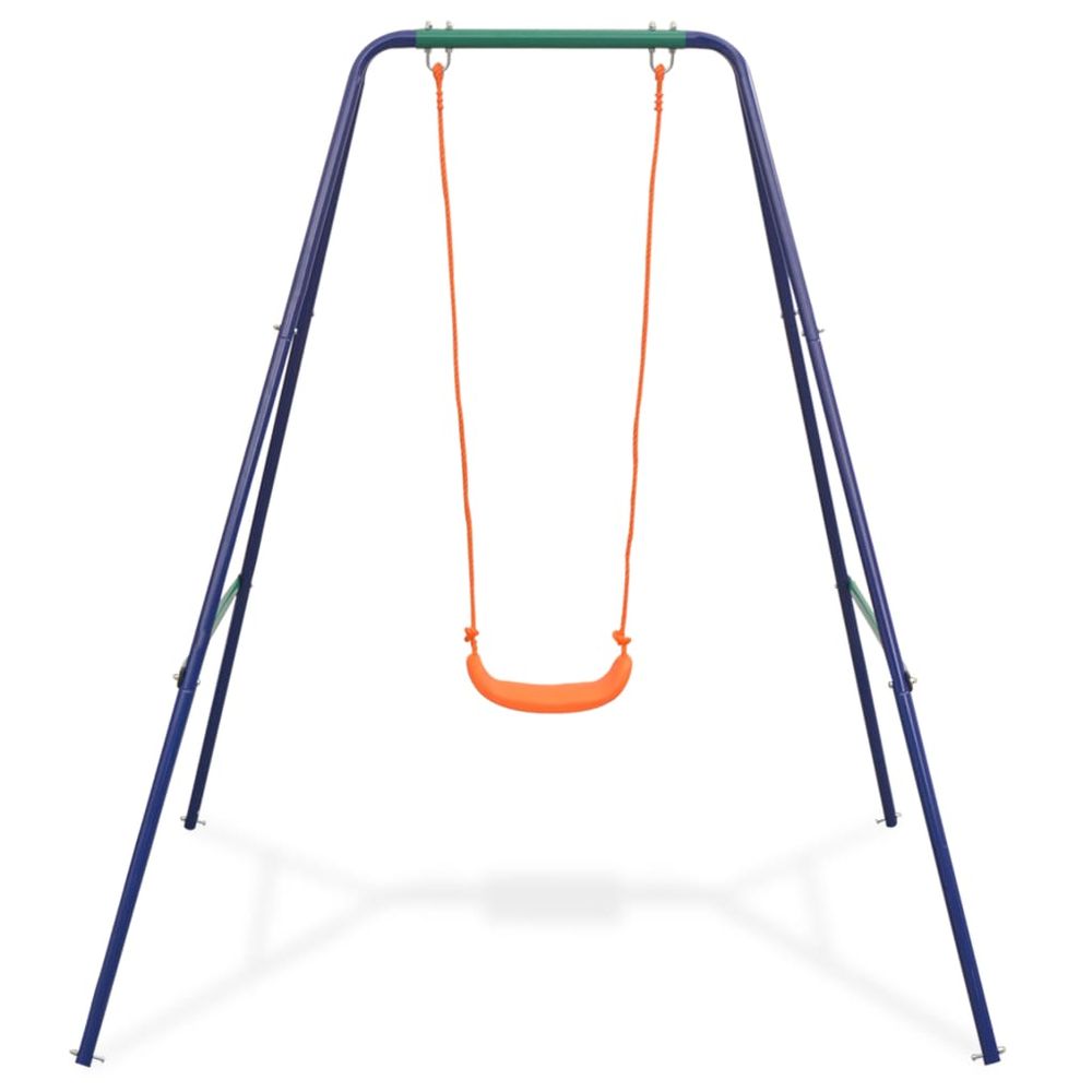 2-in-1 Single Swing and Toddler Swing Orange - anydaydirect