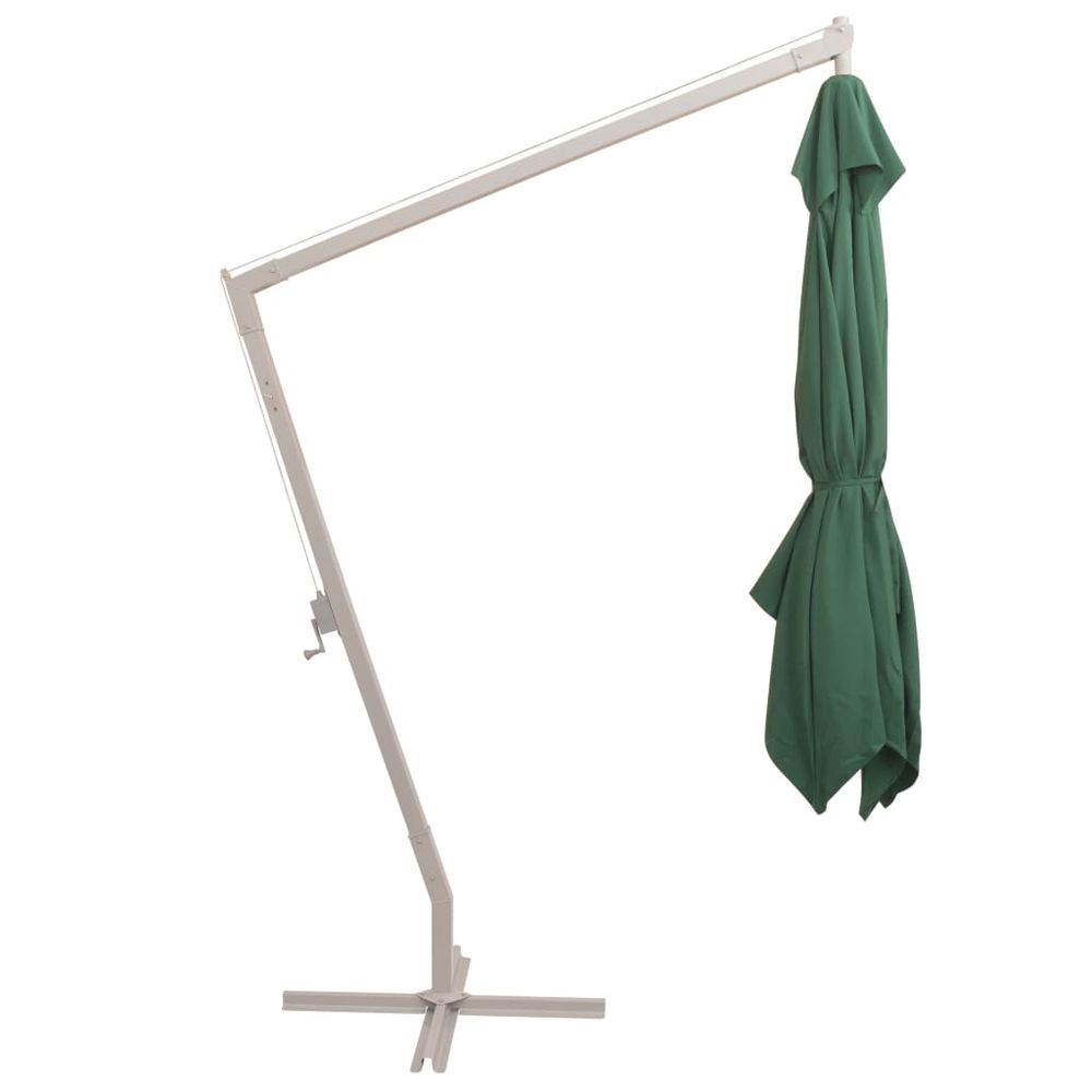 Hanging Parasol 300x300 cm Aluminium Pole - anydaydirect