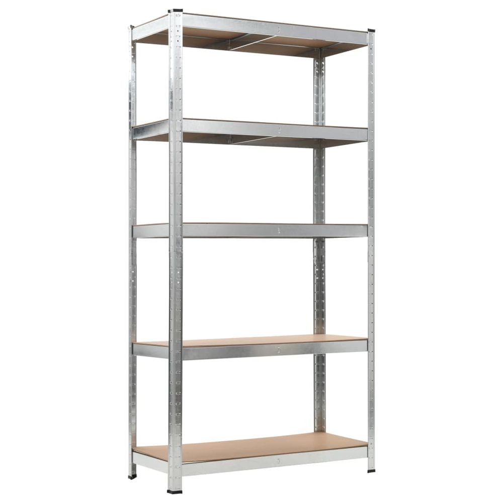 Storage Shelves 2 pcs 90x40x180 cm MDF - anydaydirect