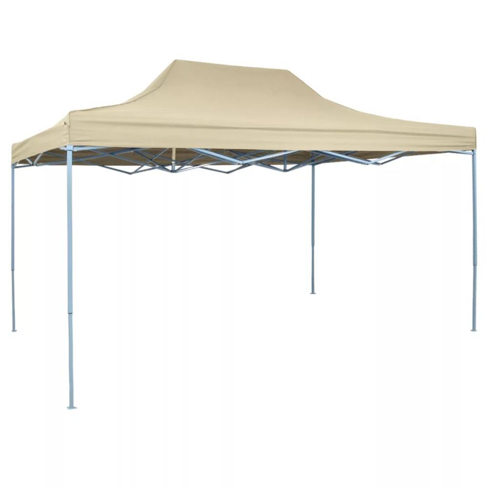 Foldable Tent Pop-Up 3x4.5 m Blue - anydaydirect