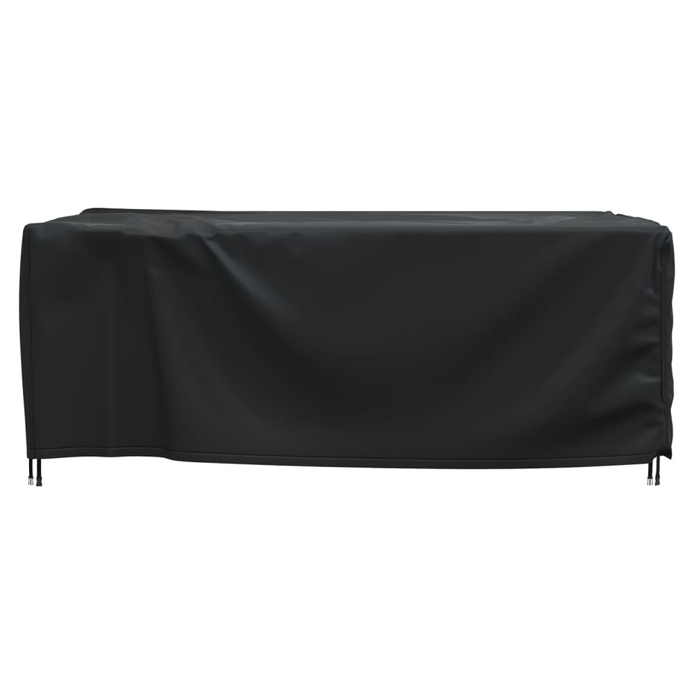 vidaXL Garden Furniture Cover Black 200x160x70 cm Waterproof 420D - anydaydirect