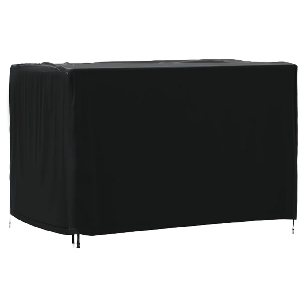 vidaXL Garden Furniture Cover Black 140x70x90 cm Waterproof 420D - anydaydirect