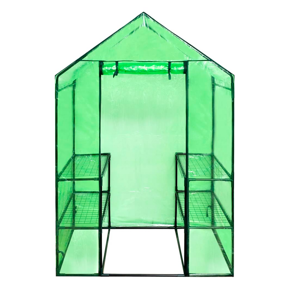 Walk-in Greenhouse with 4 Shelves - anydaydirect