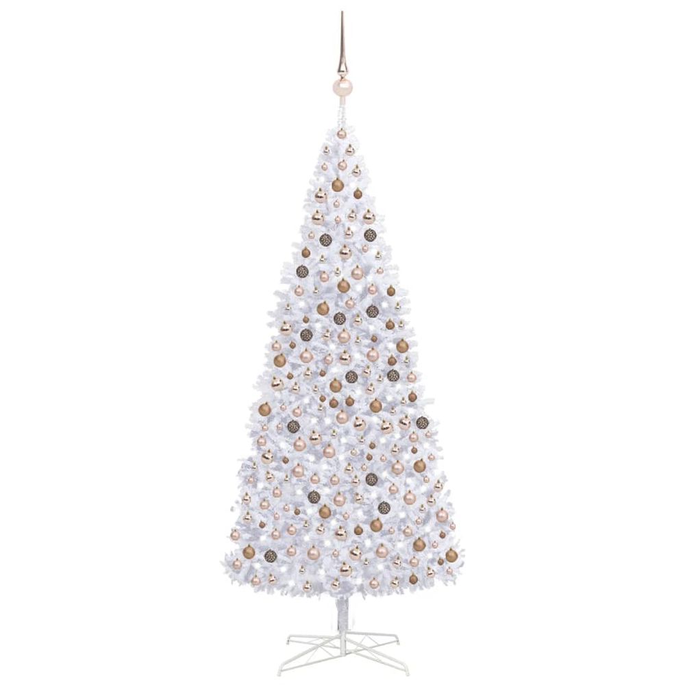 Artificial Christmas Tree with LEDs&Ball Set LEDs 300 cm  to 500 cm - anydaydirect