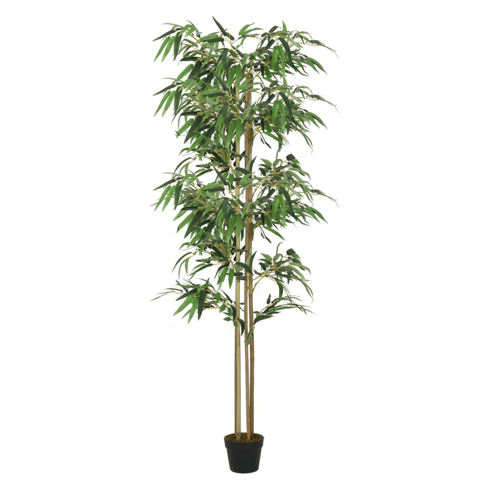 vidaXL Artificial Bamboo Tree 988 Leaves 150 cm Green - anydaydirect