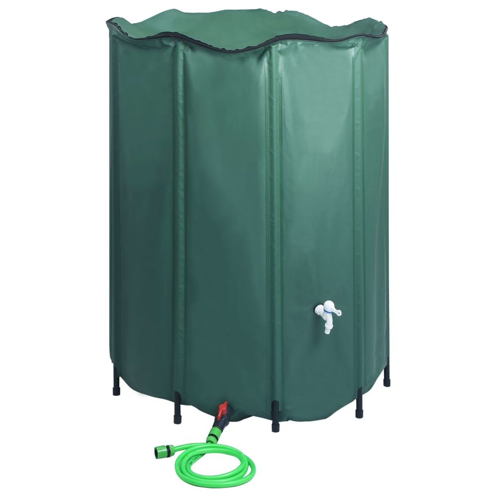 vidaXL Collapsible Rain Water Tank with Spigot 1250 L - anydaydirect