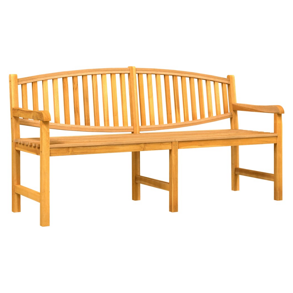 vidaXL Garden Bench 179.5x60x90 cm Solid Teak Wood - anydaydirect
