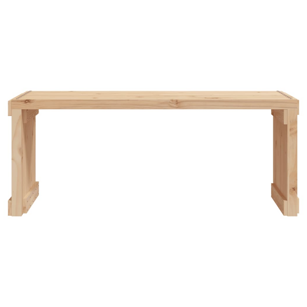 vidaXL Garden Table Extendable 212.5x40.5x45 cm Solid Wood Pine - anydaydirect